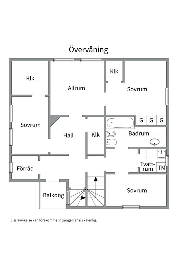 Planlösning från Drottninggatan 10A, Såld i Jakobsberg, Västerås
