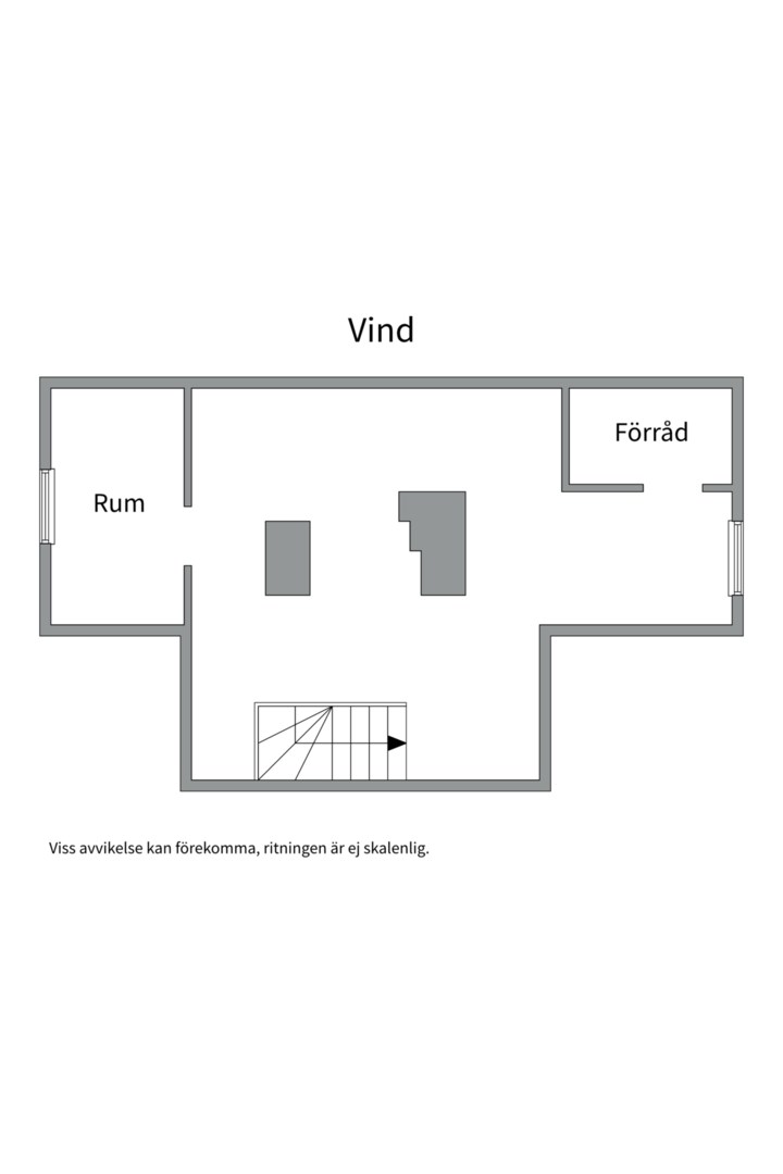 Planlösning från Drottninggatan 10A, Såld i Jakobsberg, Västerås