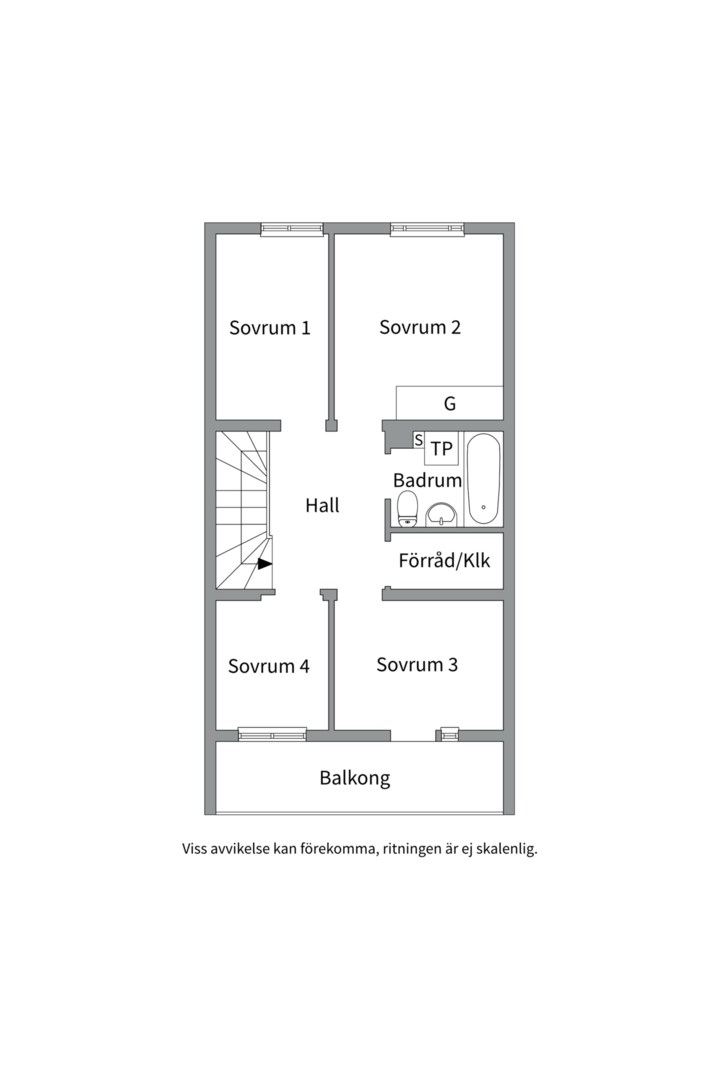 Planlösning från Harpungatan 9, Såld i Fiskarhöjden - Saltsjöbaden, Nacka