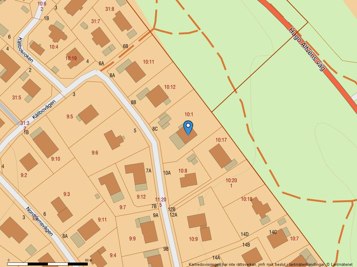 Bostadsbild från Källbovägen 8C, Kommande i Gamla Gottsunda, Uppsala