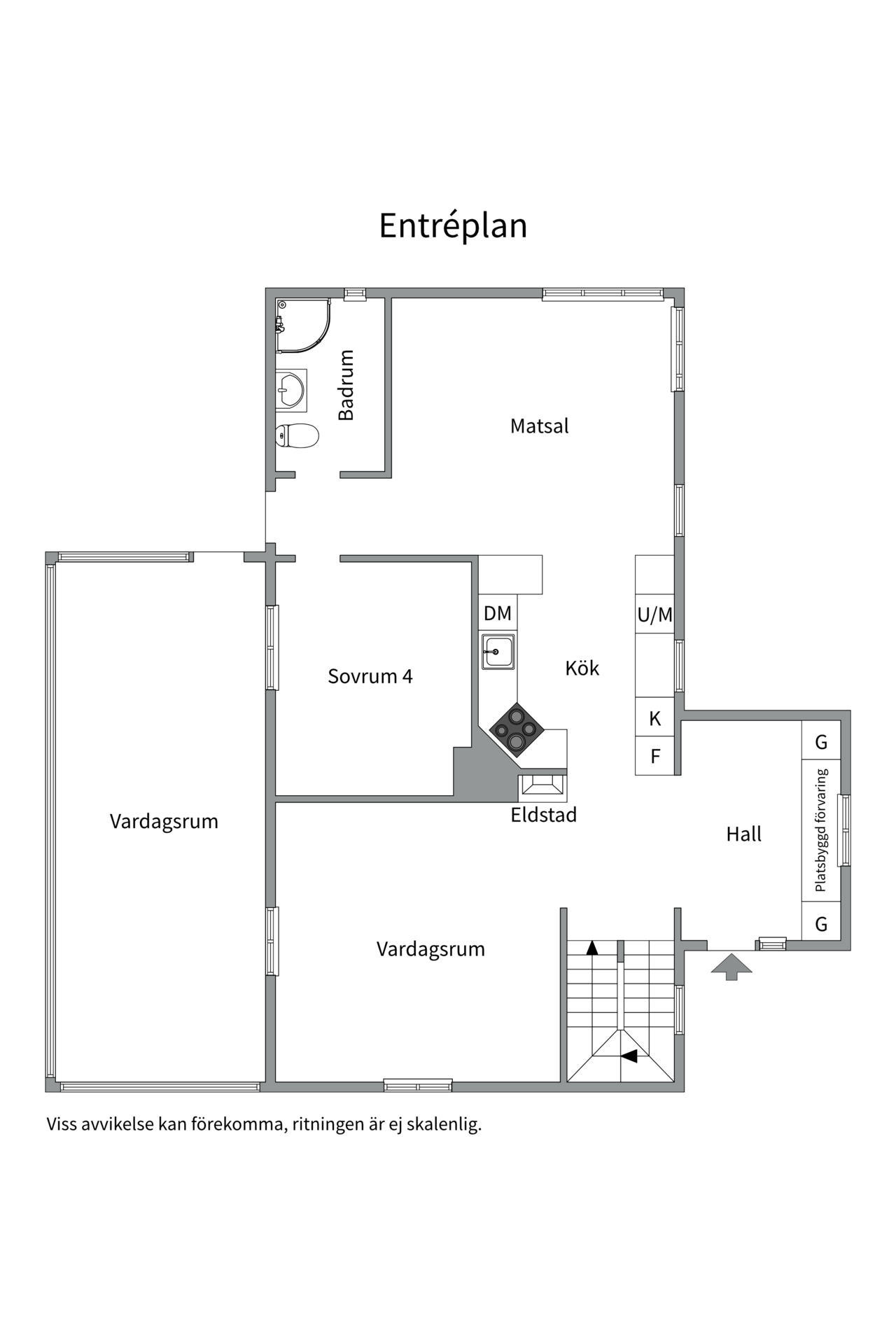 Bostadsbild från Sandbrovägen 30, Såld i Björklinge, Uppsala