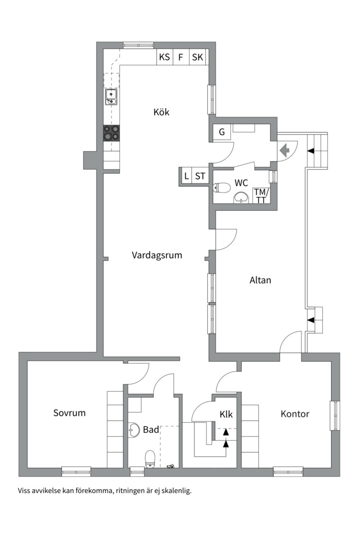 Planlösning från Skoby 101, Kommande i Skoby, Östhammar