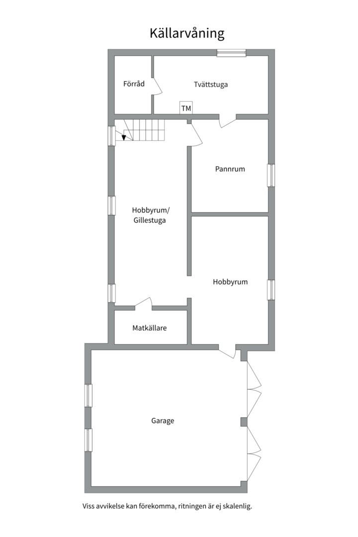 Planlösning från Sandgropsgatan 11, Till salu i Svartbäcken, Uppsala