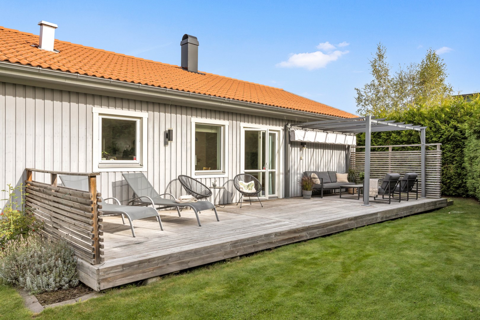 Bostadsbild från Milstensvägen 32, Såld i Herrhagen, Uppsala