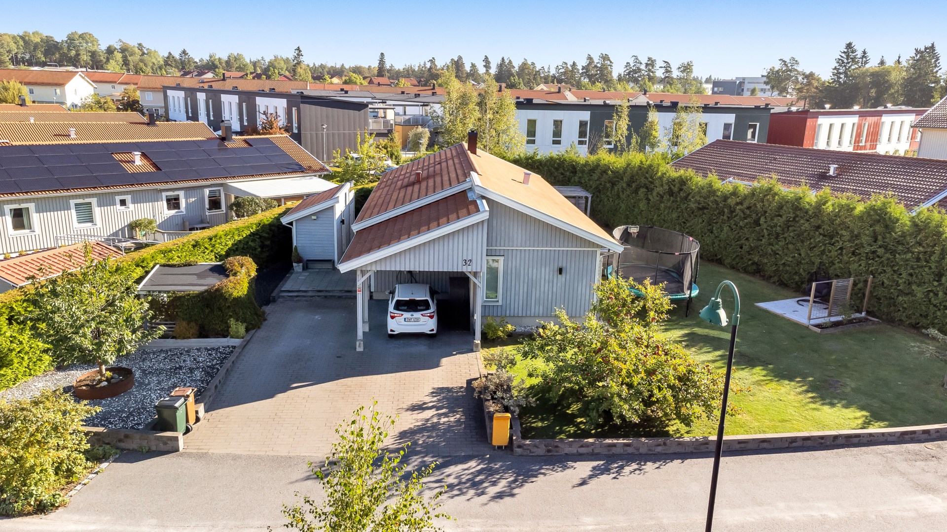 Bostadsbild från Milstensvägen 32, Såld i Herrhagen, Uppsala