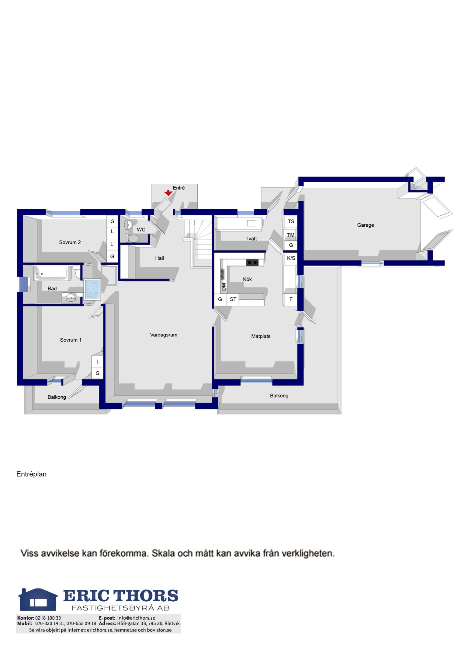Planlösning E-plan