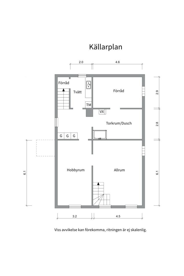 Planlösning från Eskadergatan 10, Såld i Bärby Hage, Uppsala