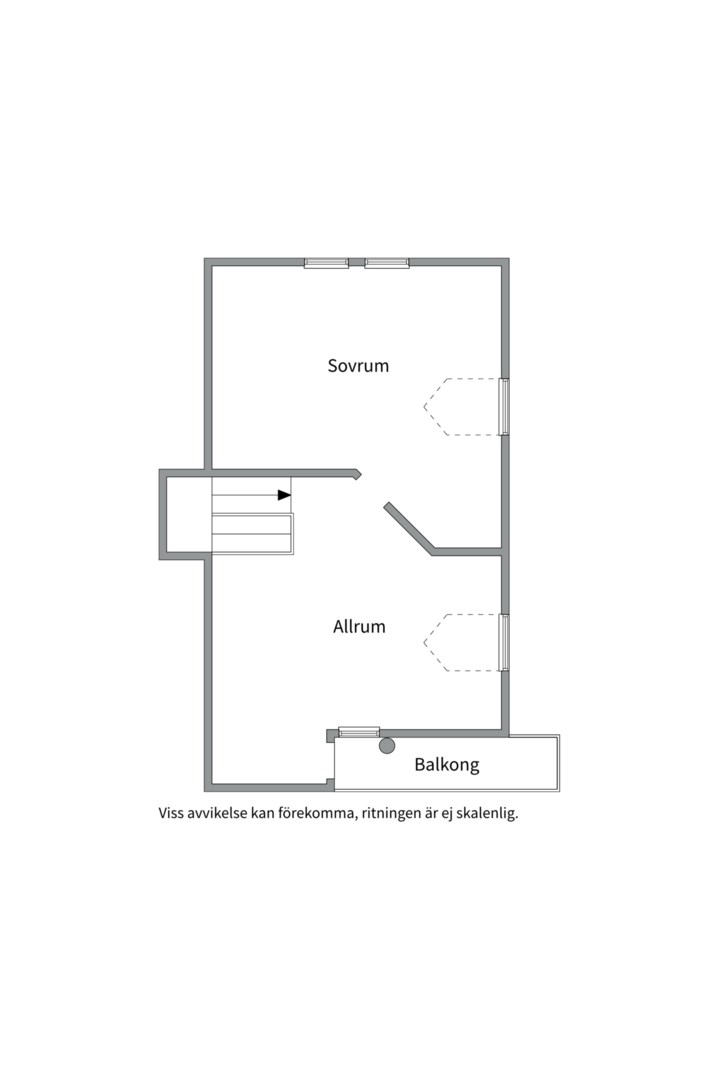 Planlösning från Järvstigen 6, Såld i Järlåsa, Uppsala