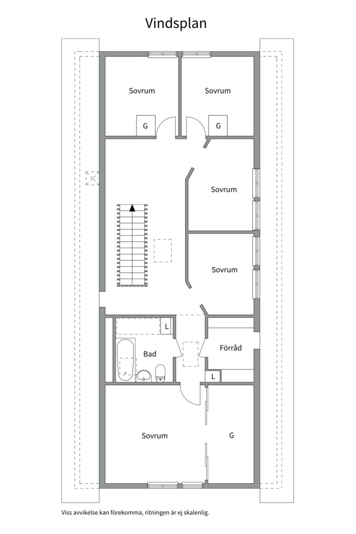Planlösning från Fornby 6, Såld i Rasbokil, Uppsala