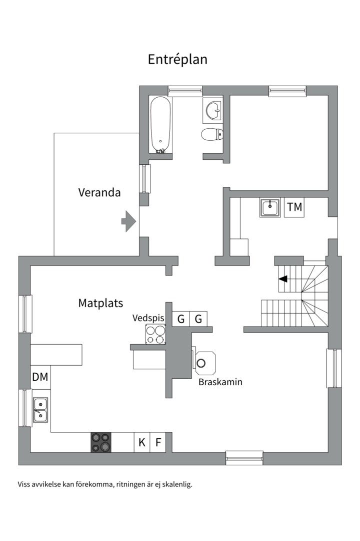 Planlösning från Örnsätra 2, Såld i Jumkil, Uppsala
