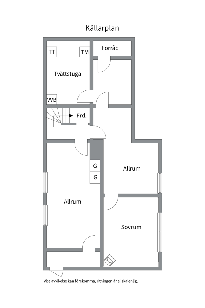 Planlösning från Edshammar 26, Såld i Storvreta, Uppsala