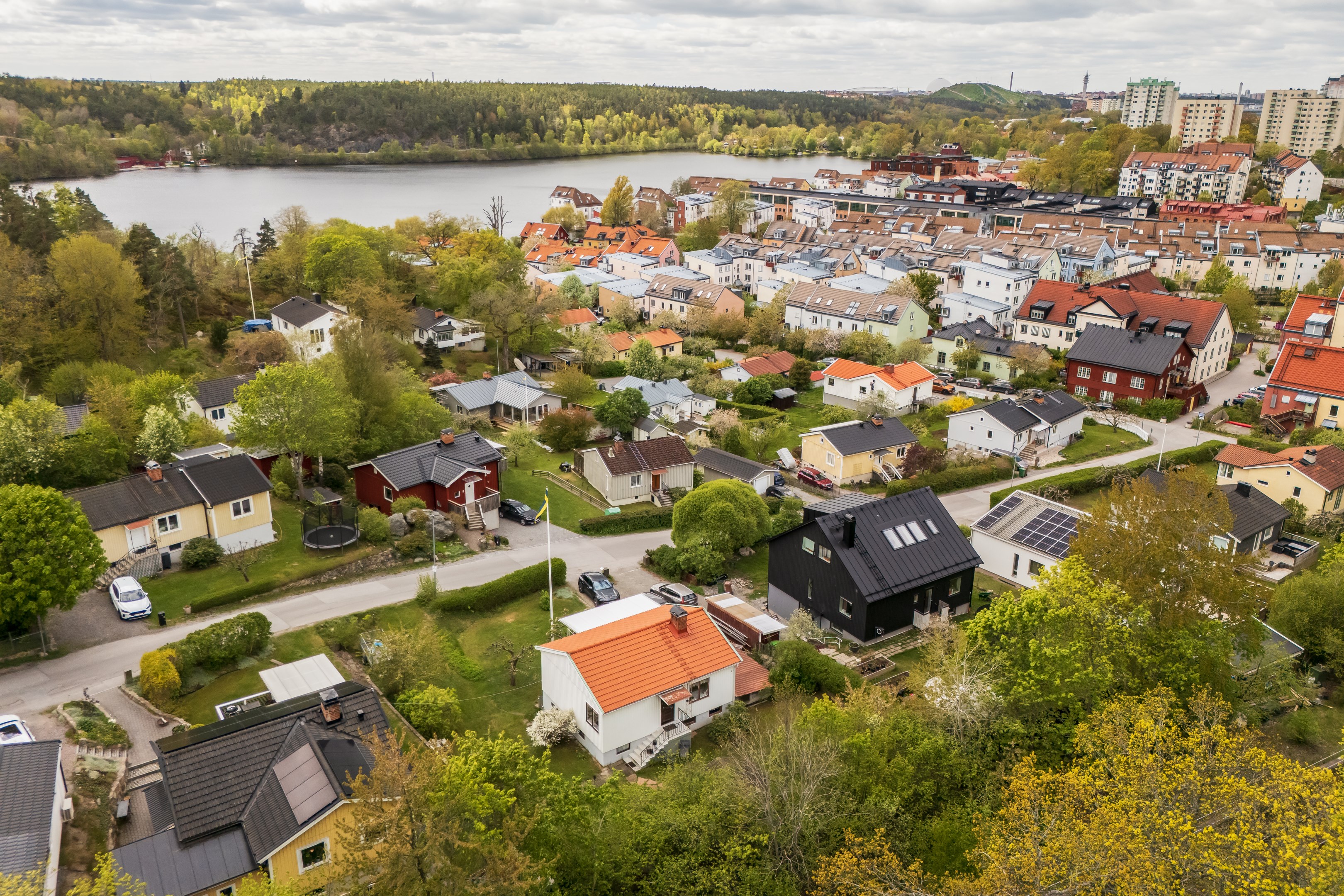 Bostadsbild från Lavalvägen 4, Såld i Lillängen, Nacka