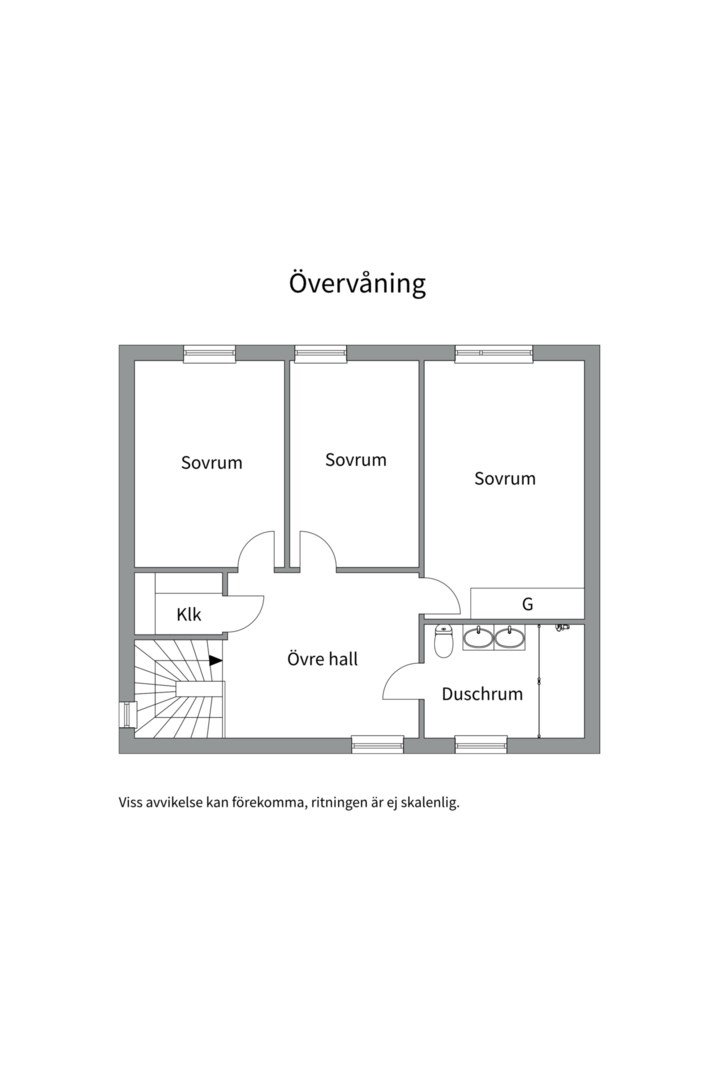 Planlösning från Solstrålevägen 41, Snart till salu i Storvreta, Uppsala