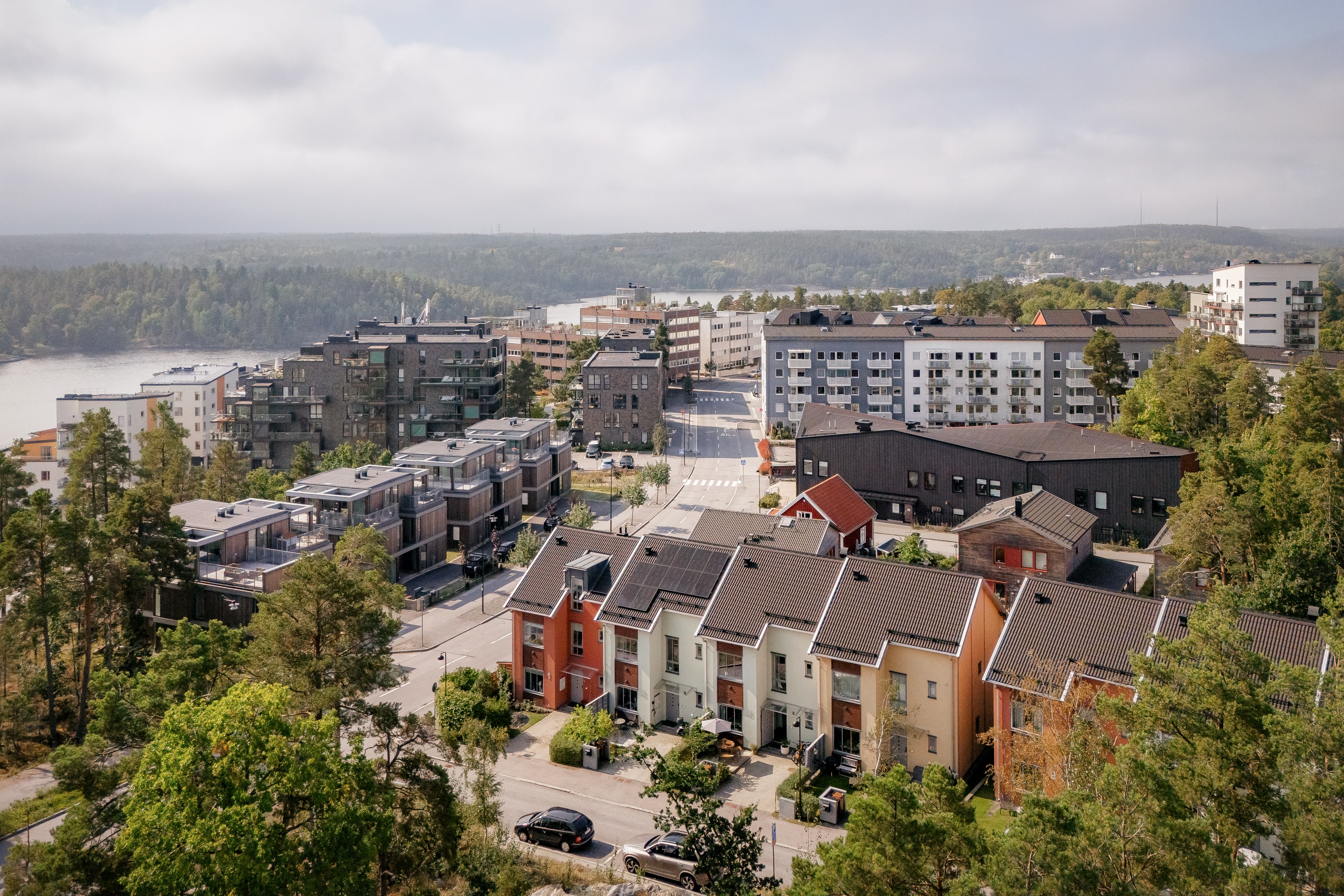 Bostadsbild från Dansbanevägen 5, Såld i Tollare, Nacka