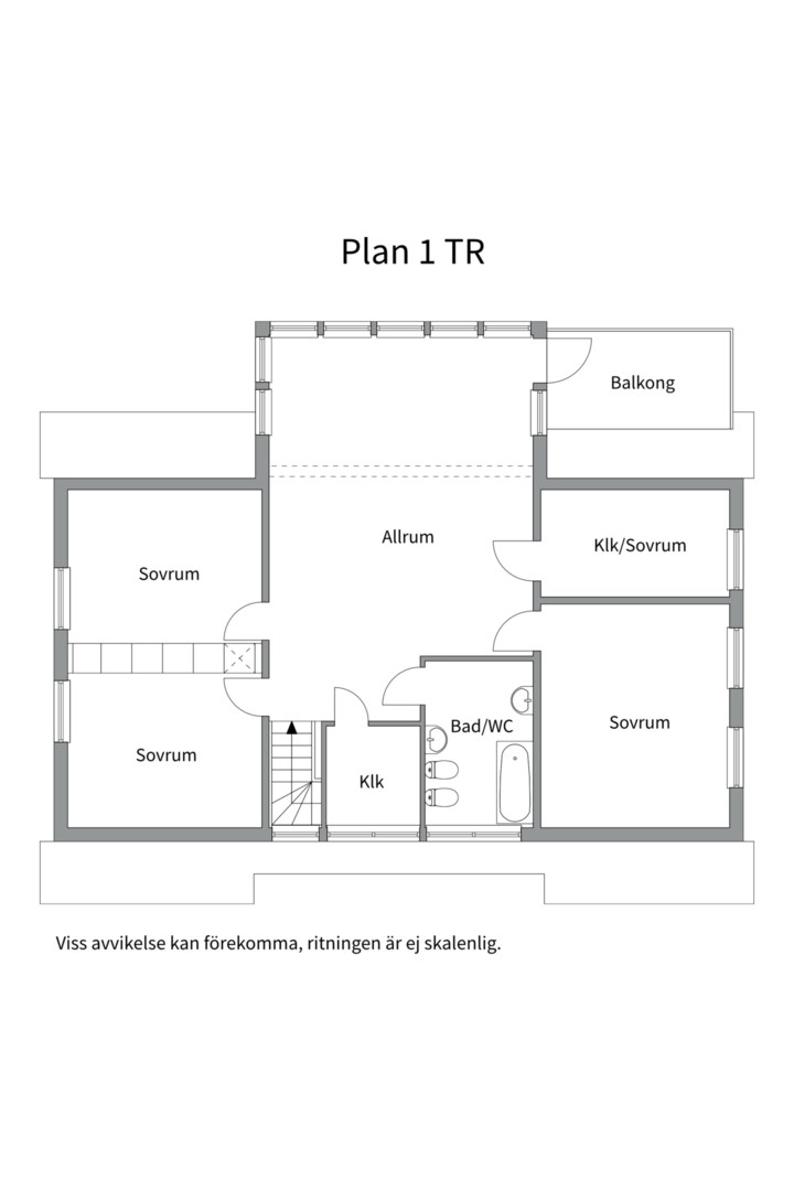 Planlösning från Herrgårdsvägen 4, Såld i Saltsjö-Duvnäs, Nacka