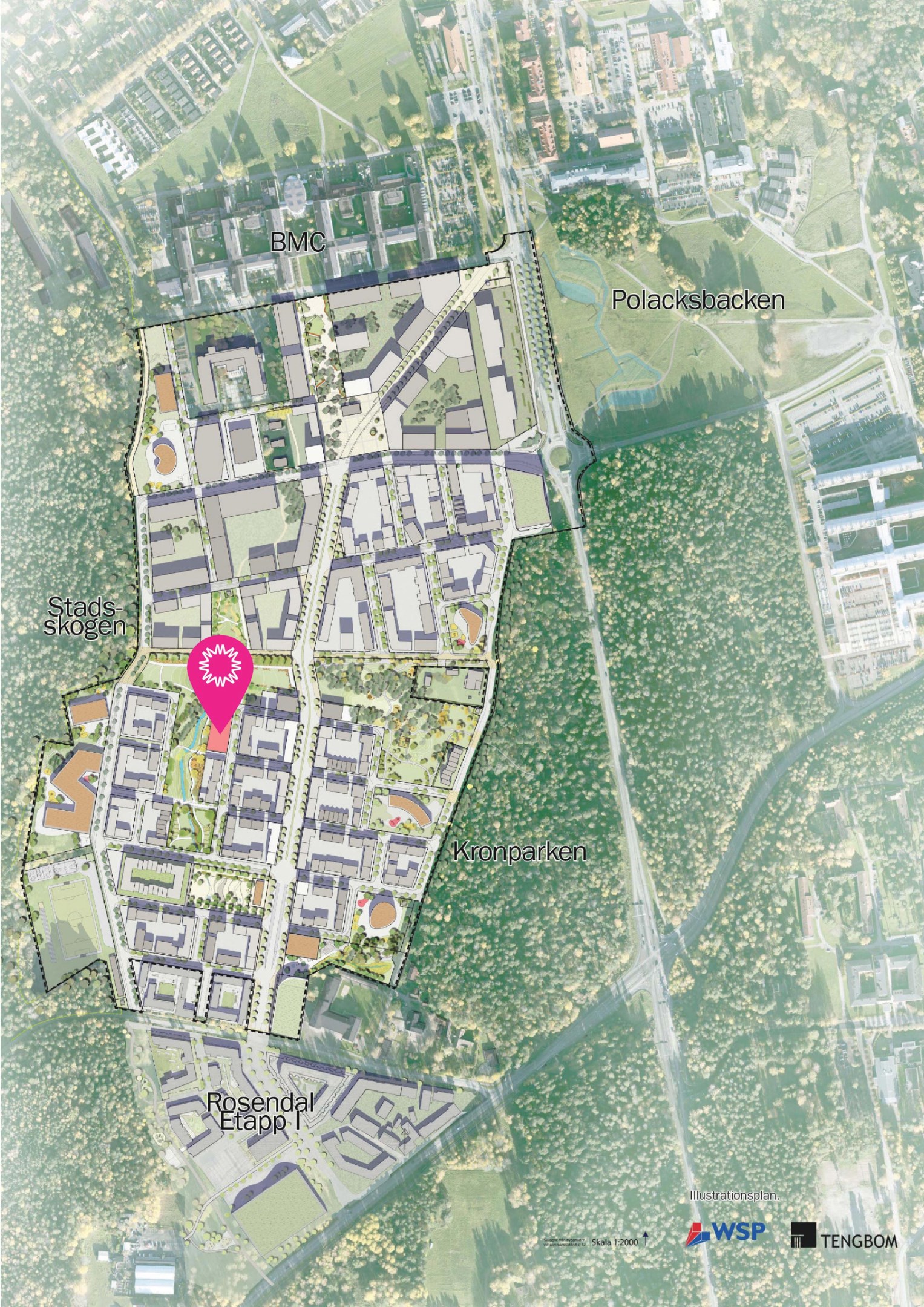 Bostadsbild från Sidenbigatan 41, Till salu i Rosendal, Uppsala