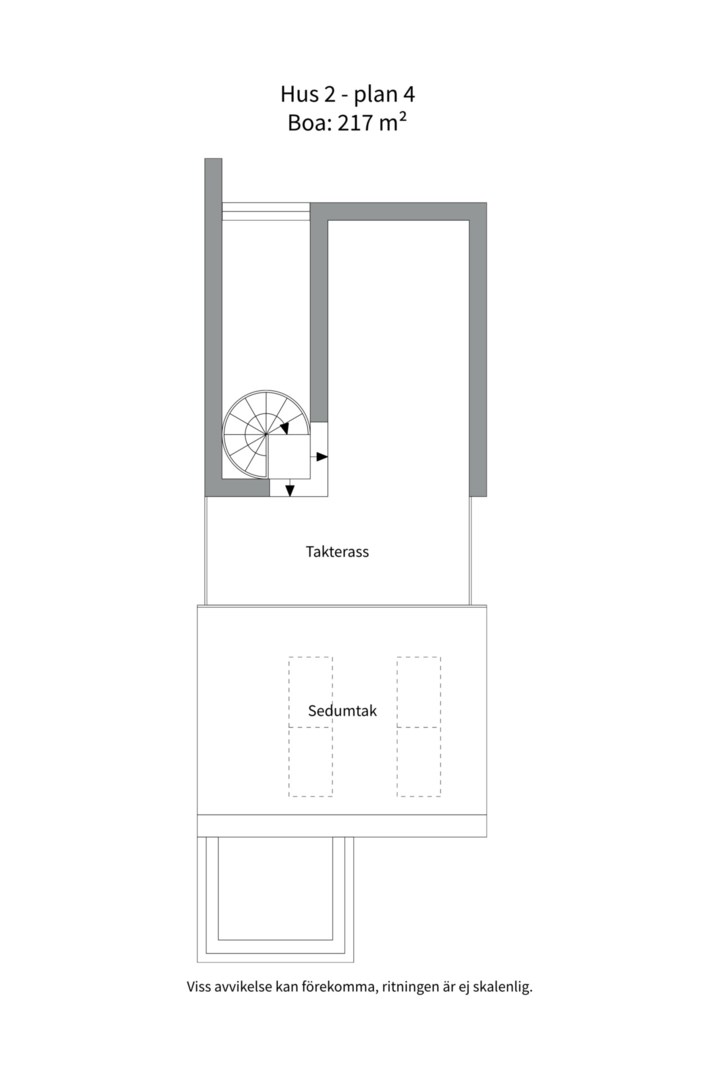 Planlösning från Sidenbigatan 43, Till salu i Rosendal, Uppsala