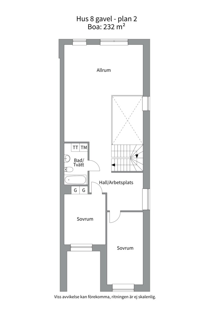 Planlösning från Sidenbigatan 31, Till salu i Rosendal, Uppsala
