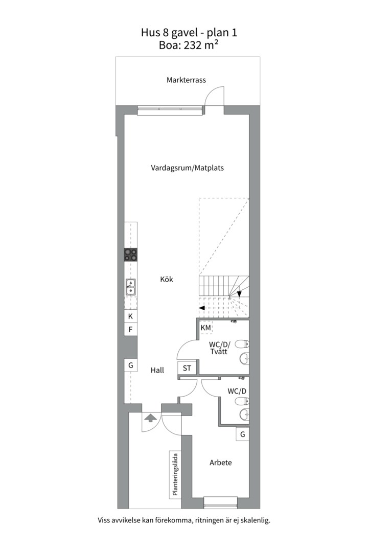 Planlösning från Sidenbigatan 31, Till salu i Rosendal, Uppsala