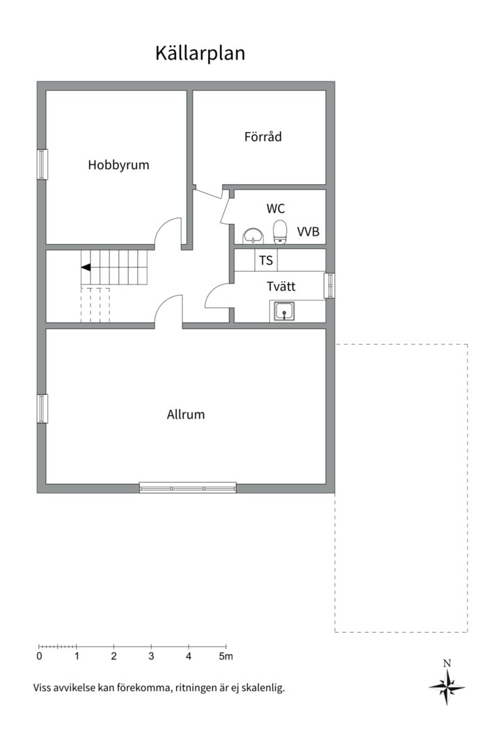 Planlösning från Backvägen 6 B, Till salu i Sunnersta, Uppsala