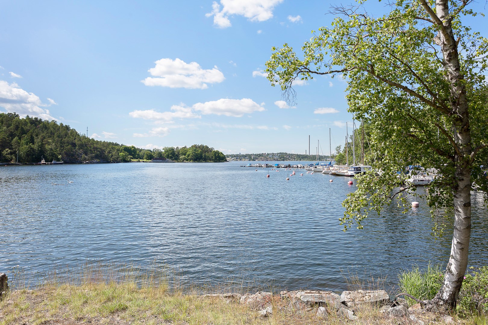 Bostadsbild från Björnbergsvägen 21A, Såld i Kummelnäs - Björnberget, Nacka