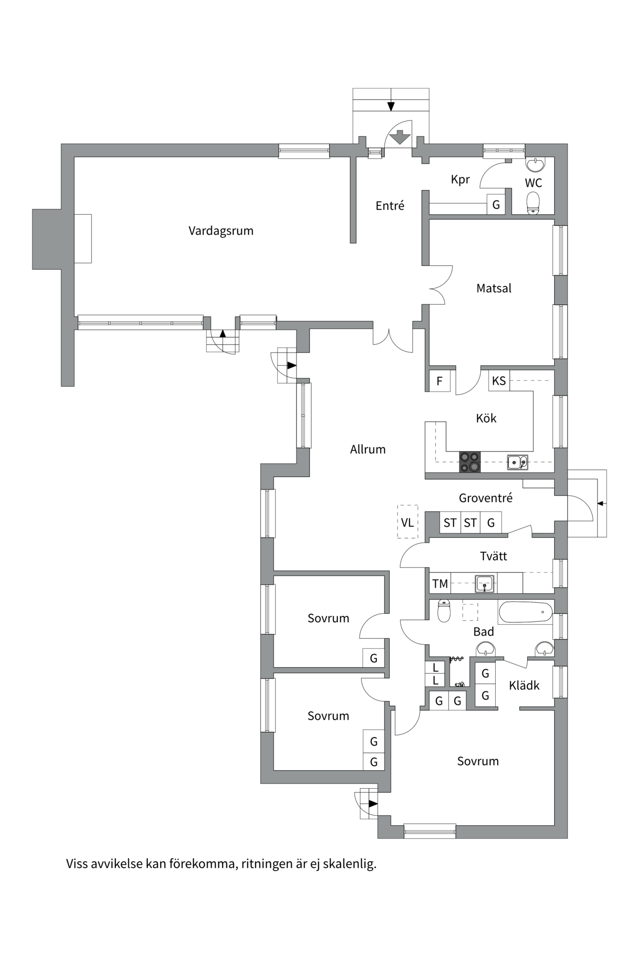Bostadsbild från Guldnålsgatan 6, Såld i Brandthovda, Västerås