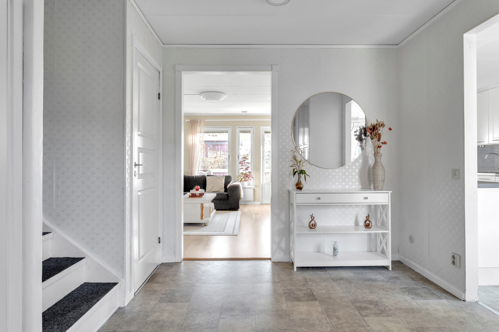 Bostadsbild från Solstrålevägen 77, Kommande i Storvreta, Uppsala