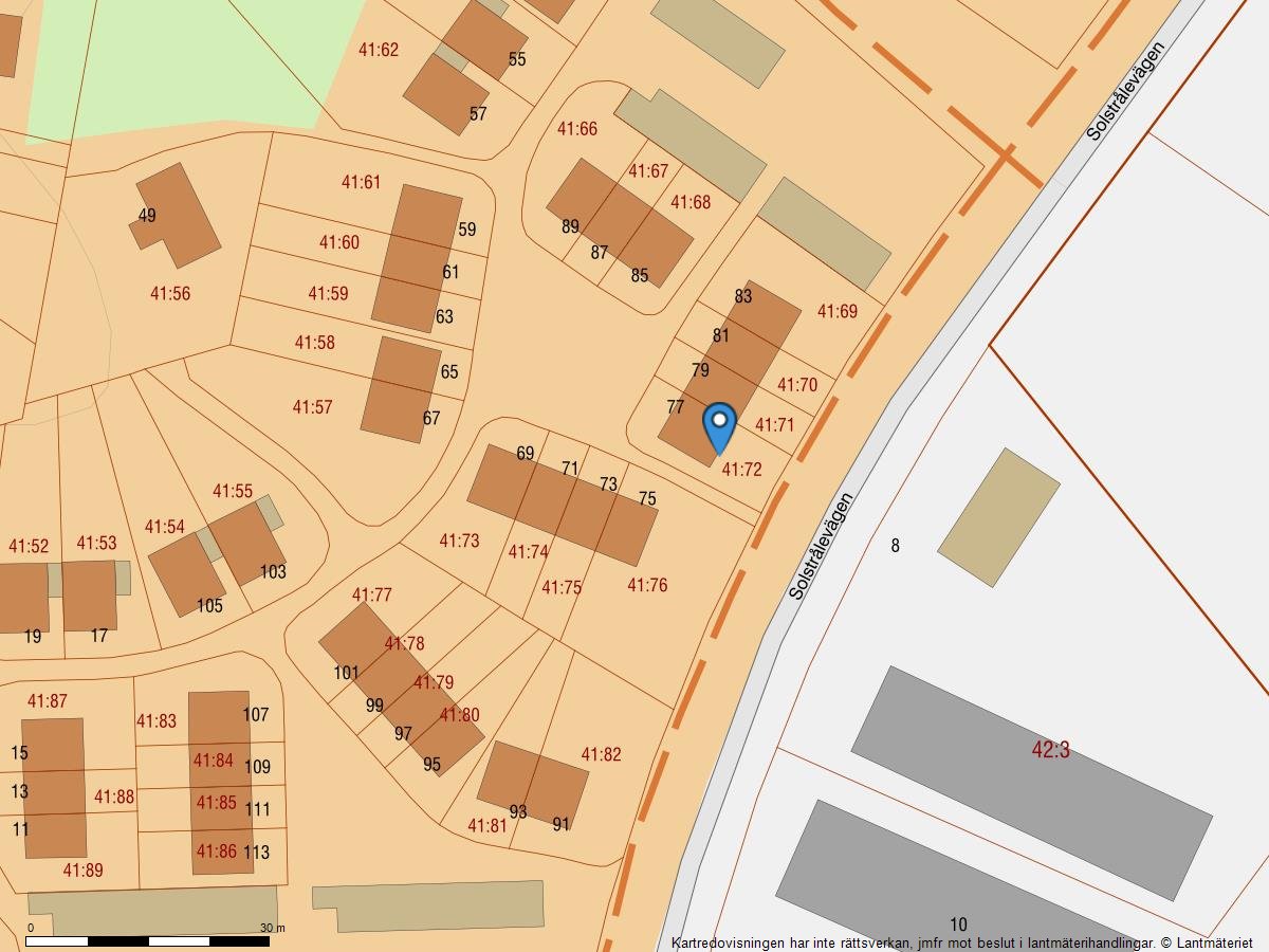 Bostadsbild från Solstrålevägen 77, Kommande i Storvreta, Uppsala