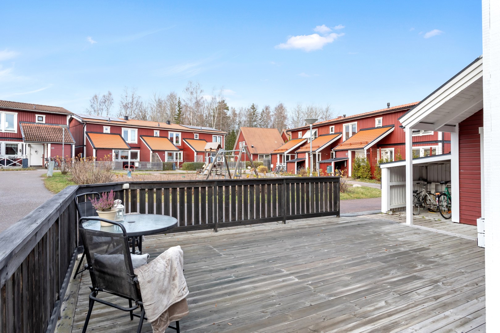 Bostadsbild från Solstrålevägen 77, Kommande i Storvreta, Uppsala