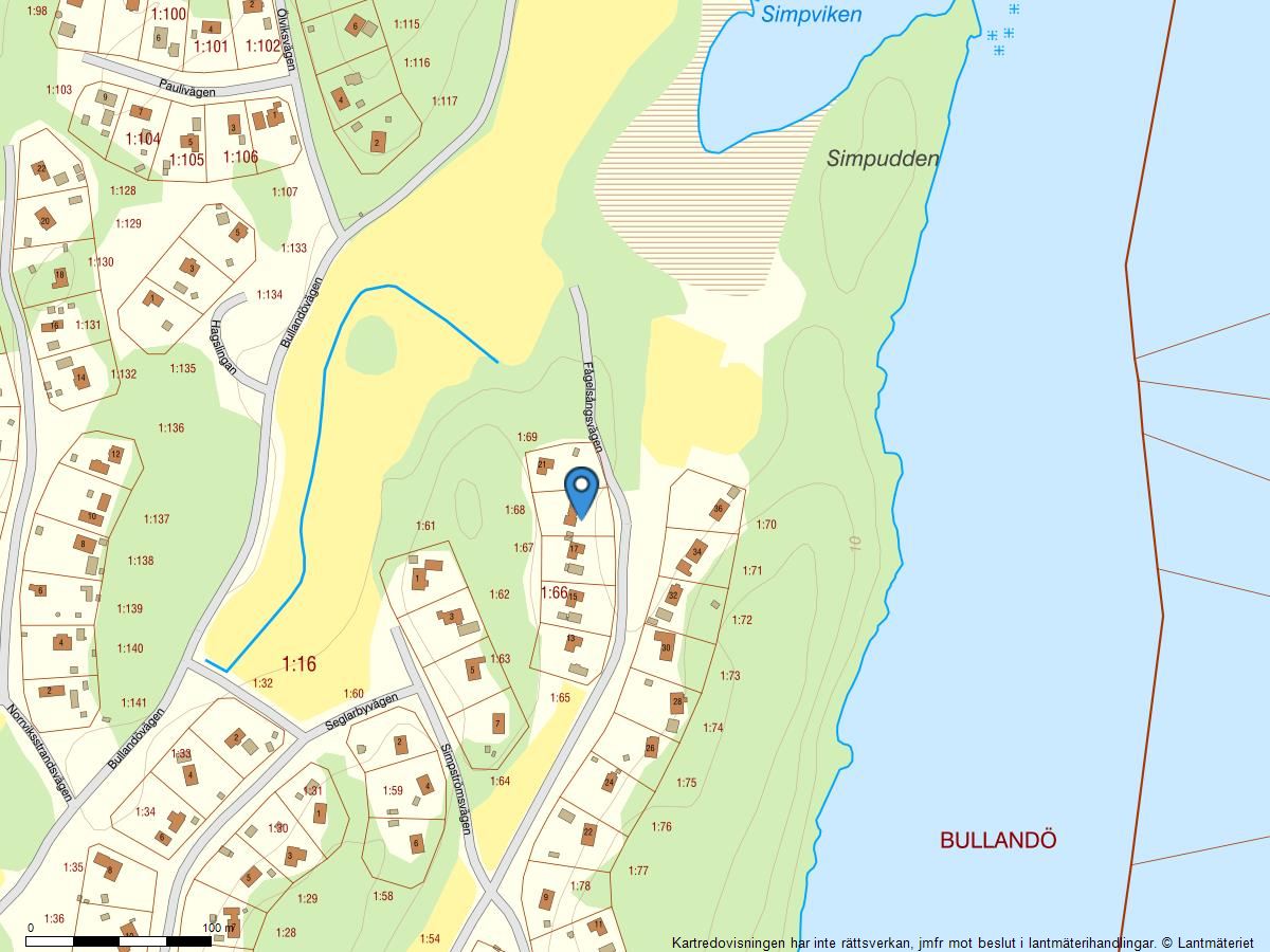 Bostadsbild från Fågelsångsvägen 19, Såld i Bullandö, Värmdö