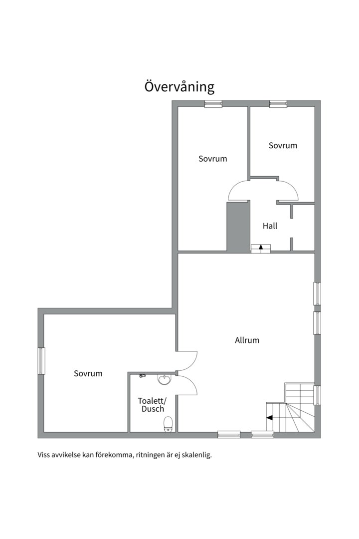 Planlösning från Skärtomt 32, Snart till salu i Vattholma, Uppsala