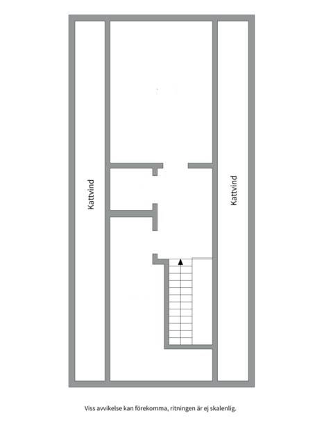 Planlösning från Uttervägen 11, Såld i Insjön, Nacka
