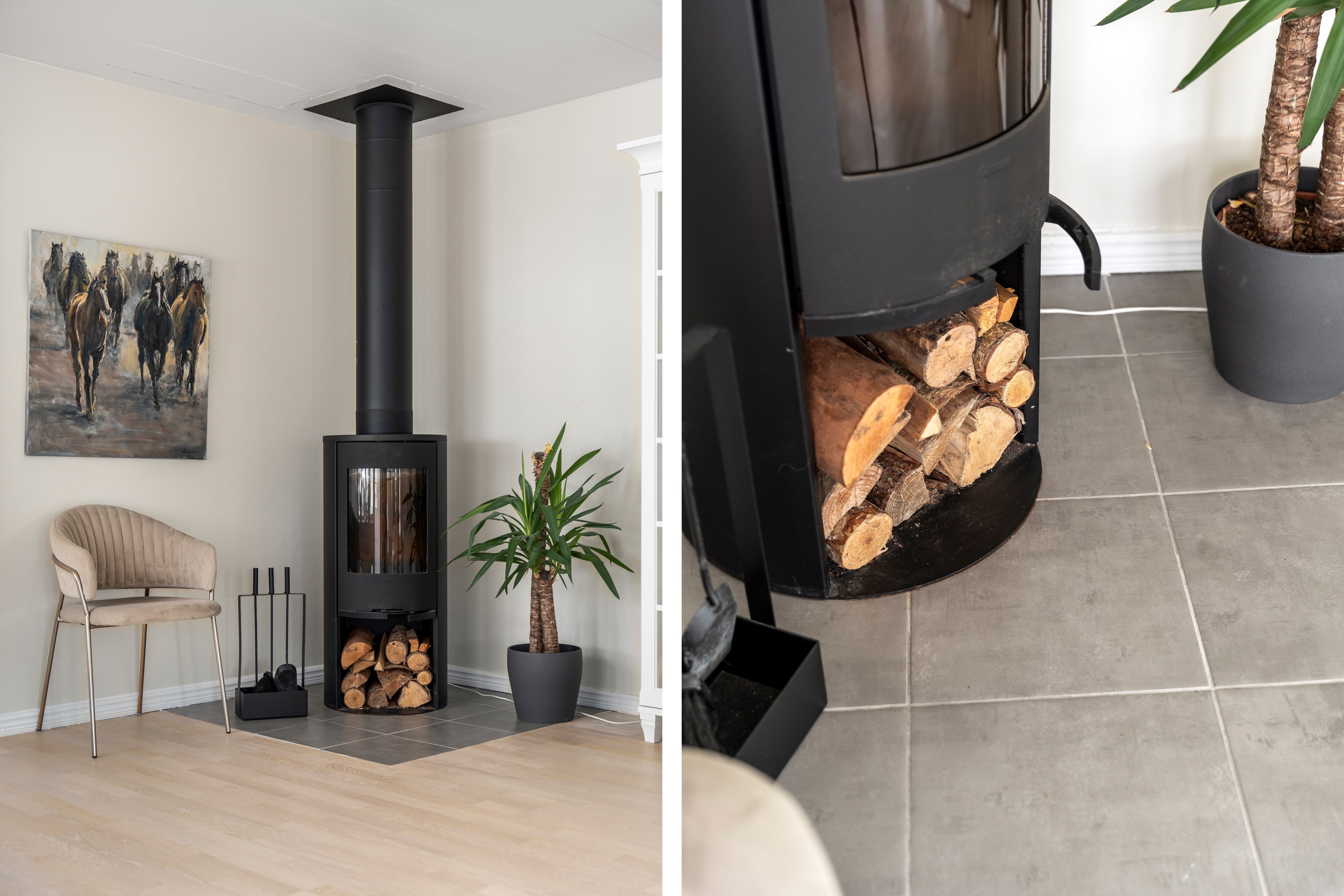 Bostadsbild från Kalvövägen 19, Såld i Krokhöjden, Nacka