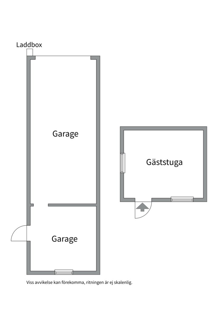 Planlösning från Brisvägen 1, Såld i Mensättra, Nacka
