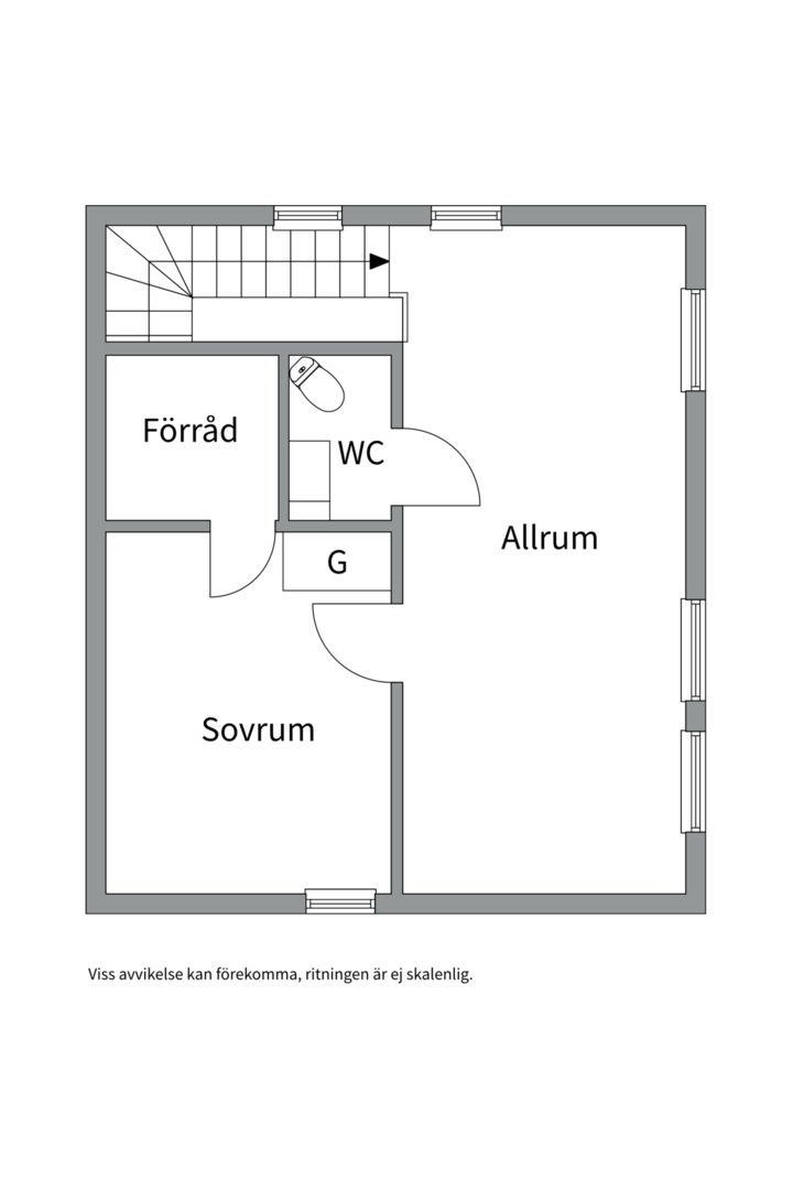 Planlösning från Bladåker Eriksberg 167, Snart till salu i Knutby, Uppsala