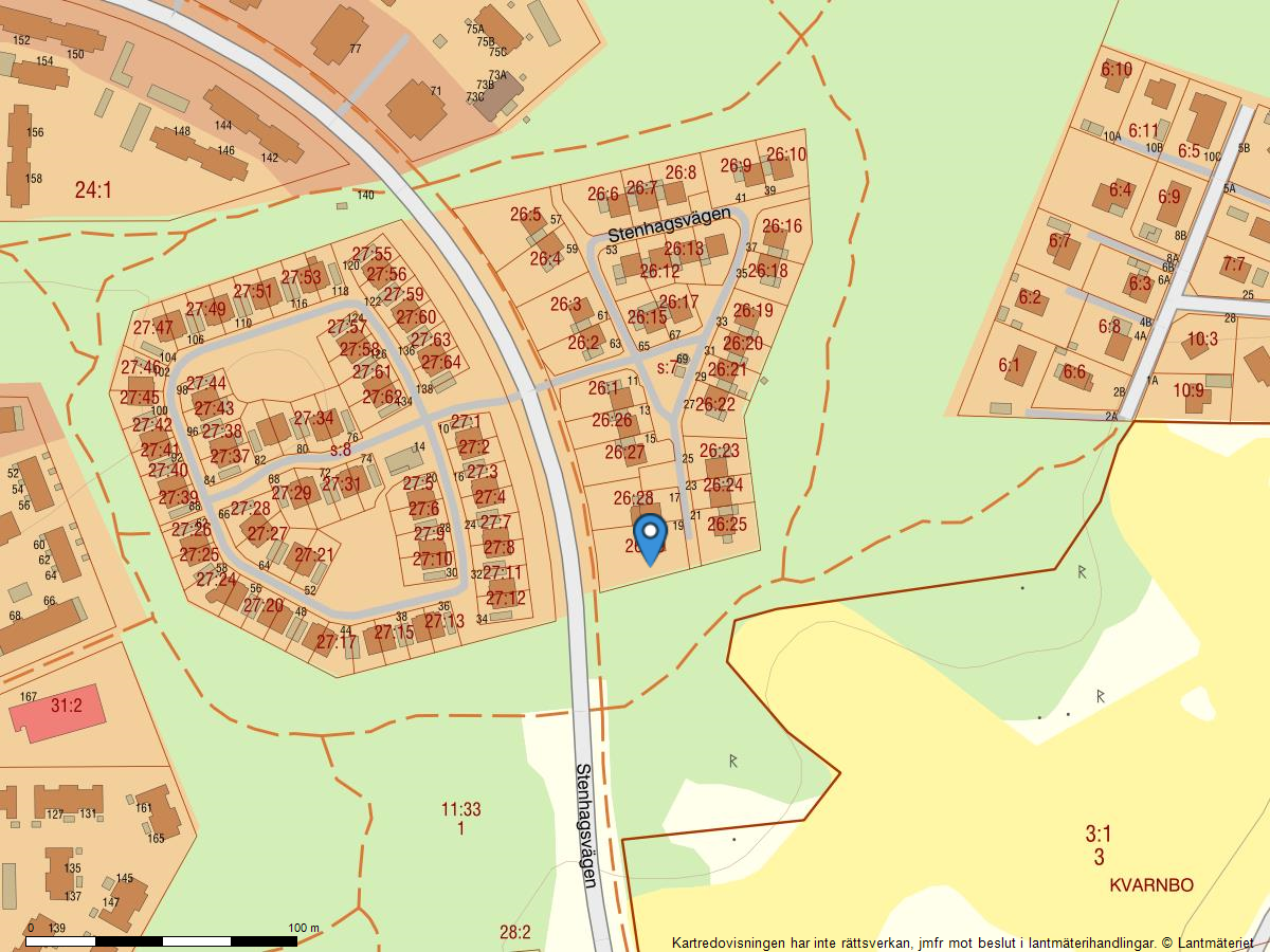 Bostadsbild från Stenhagsvägen 19, Såld i Stenhagen, Uppsala