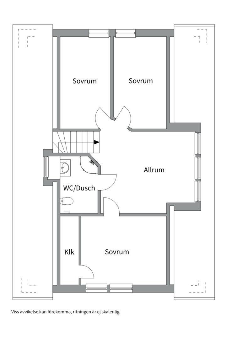 Planlösning från Rensättra gränd 9, Såld i Rensättra, Nacka