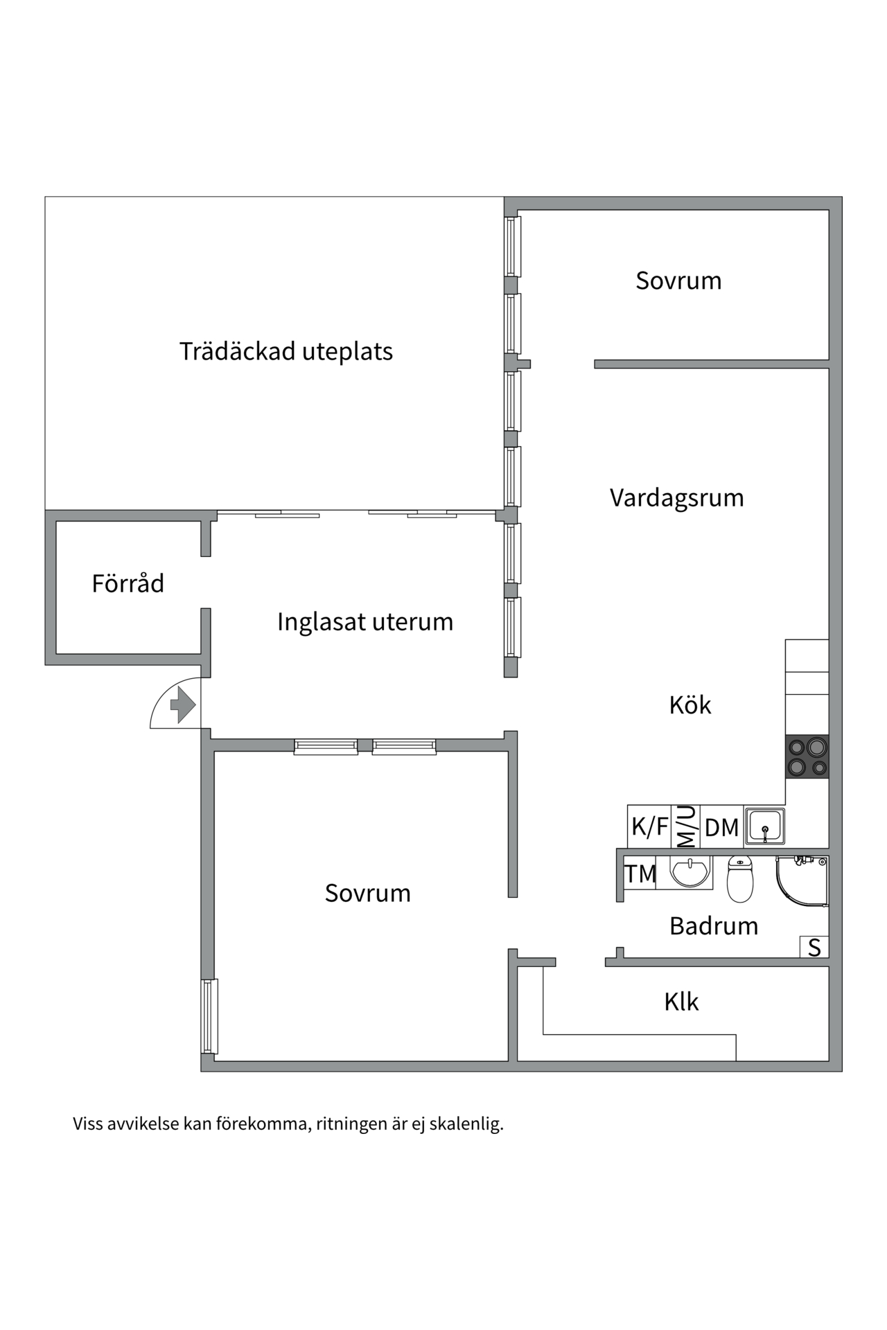 Bostadsbild från Plåtverksgatan 41, Såld i Bäckby, Västerås