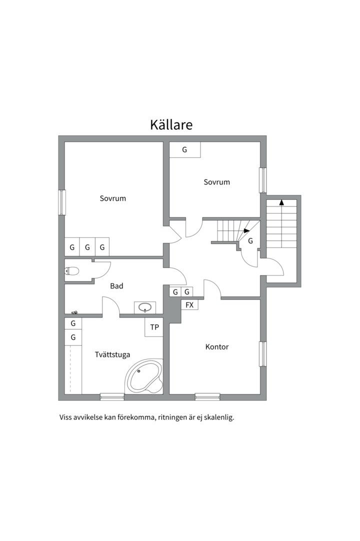 Planlösning från Tunagatan 76, Såld i Bärby Hage, Uppsala