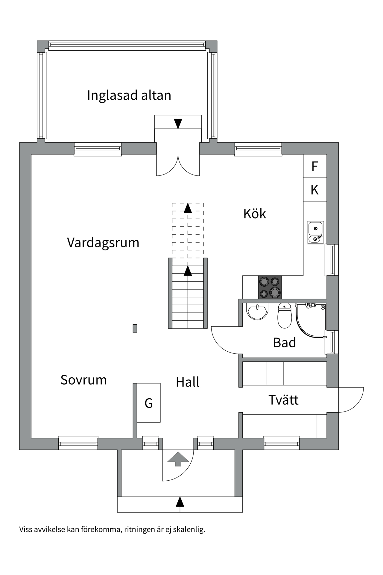 Bostadsbild från Skulptörvägen 10, Såld i Erikslund, Västerås