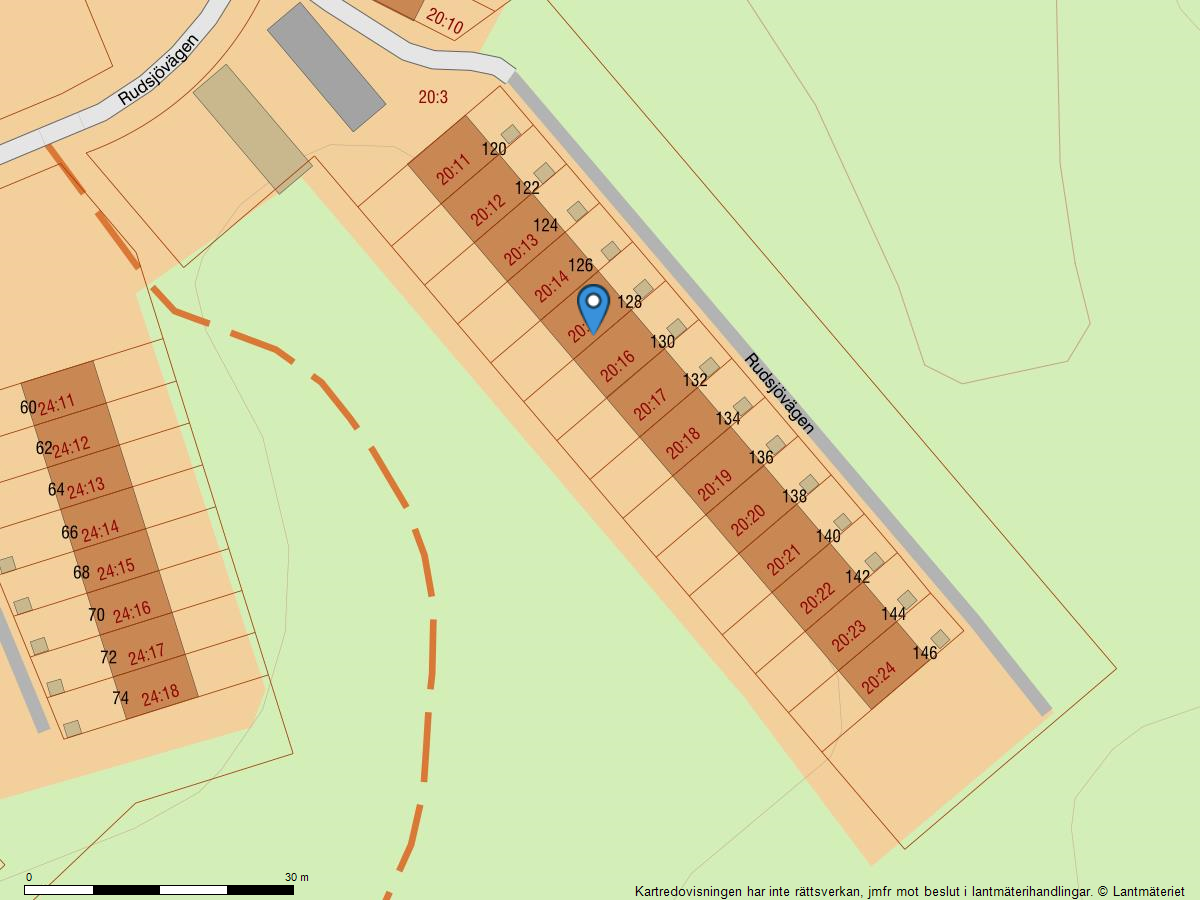 Bostadsbild från Rudsjövägen 128, Såld i Duvnäs Utskog, Nacka