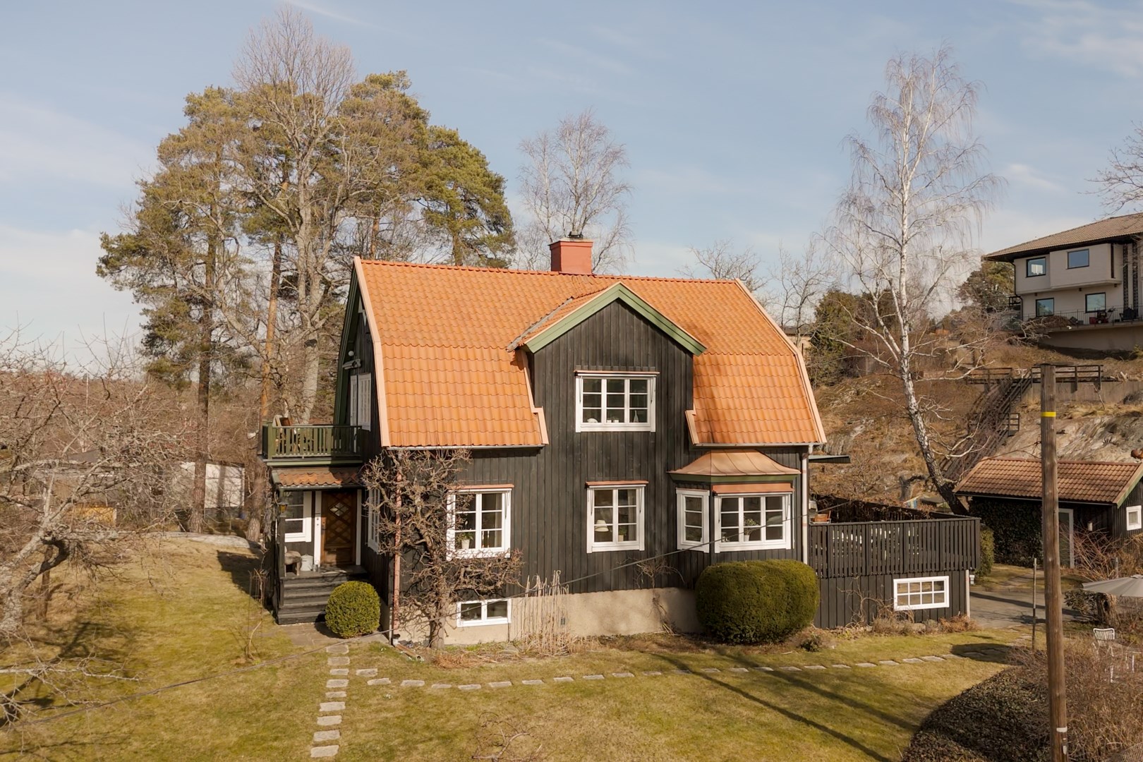 Bostadsbild från Logbacken 9, Såld i Saltsjö-Duvnäs, Nacka