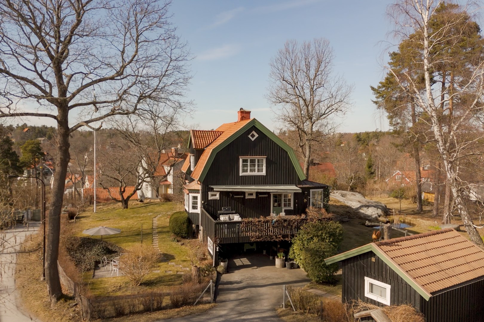 Bostadsbild från Logbacken 9, Såld i Saltsjö-Duvnäs, Nacka
