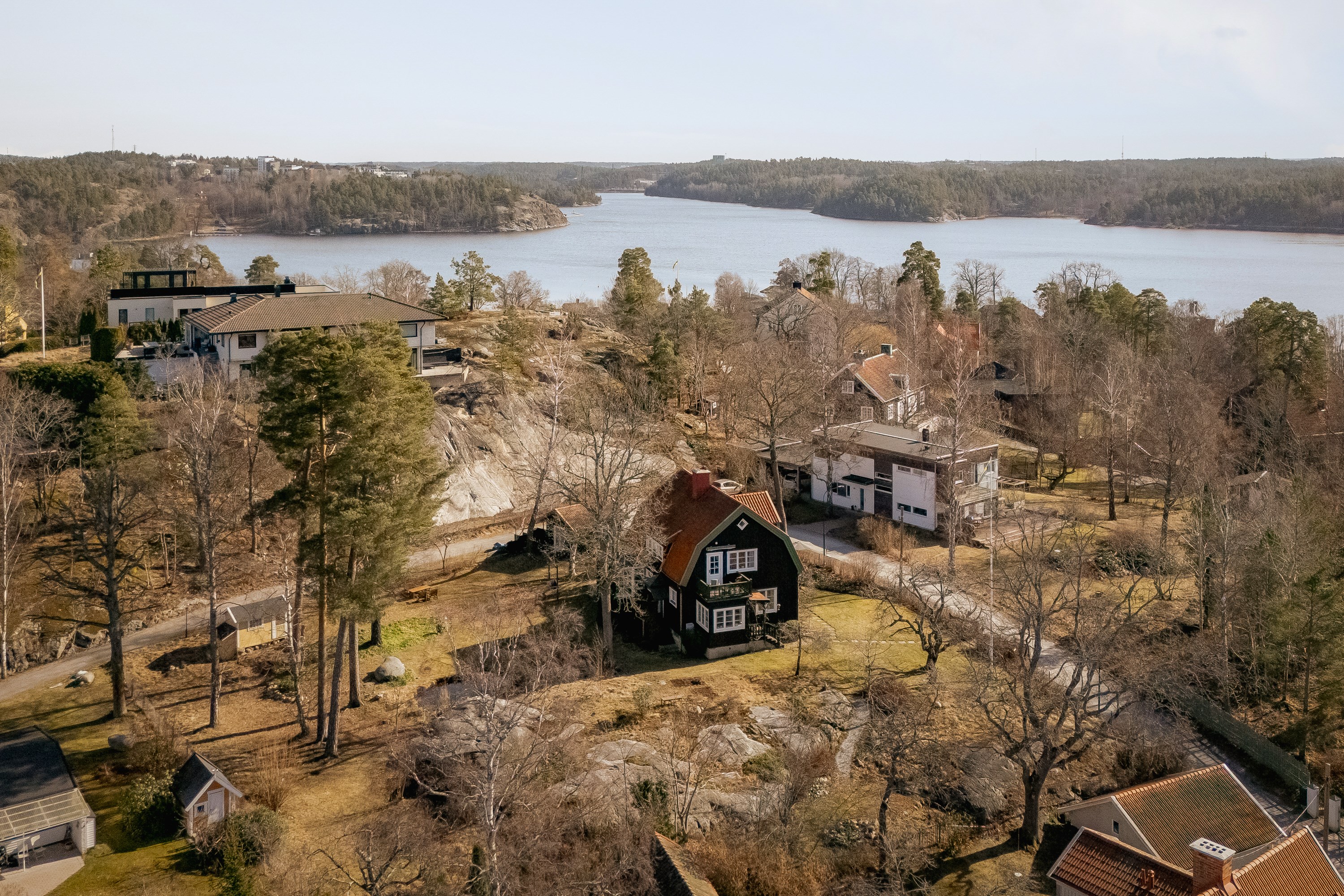 Bostadsbild från Logbacken 9, Såld i Saltsjö-Duvnäs, Nacka