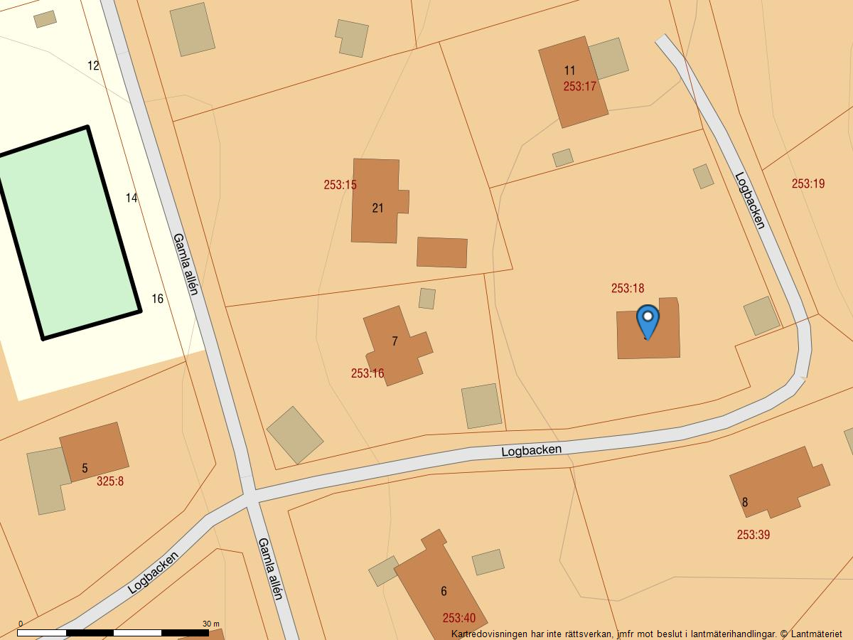 Bostadsbild från Logbacken 9, Såld i Saltsjö-Duvnäs, Nacka
