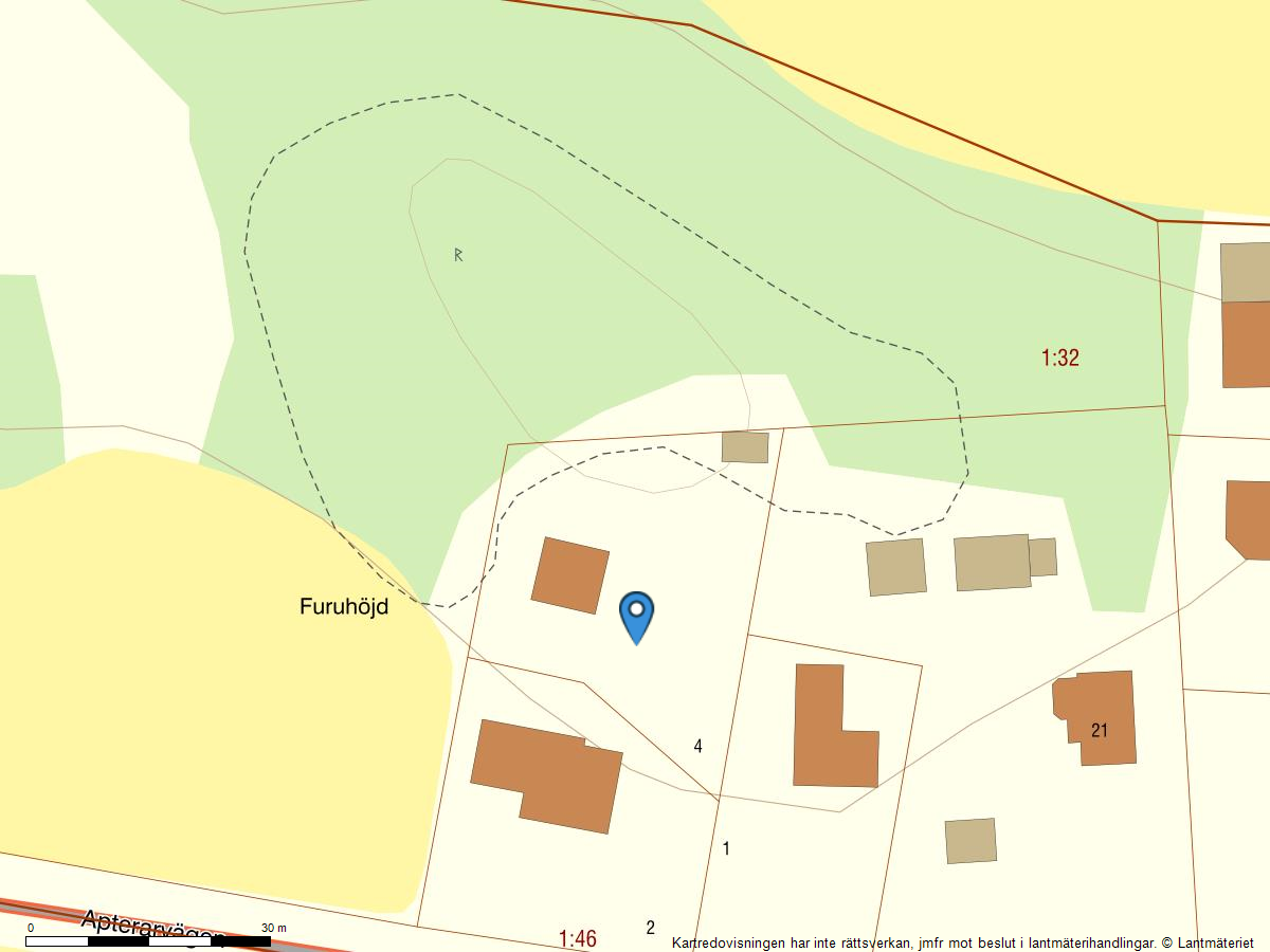 Bostadsbild från Apterarvägen 4, Till salu i Rasbo, Uppsala