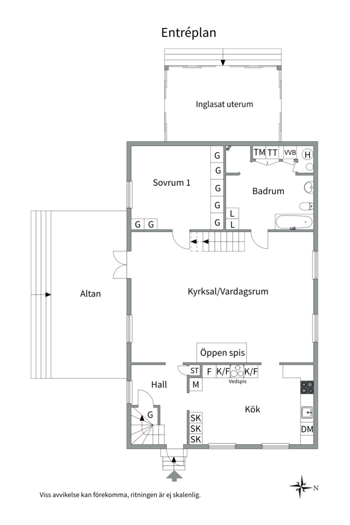 Planlösning från Isätra Gökboet 159, Kommande i Isätra, Sala