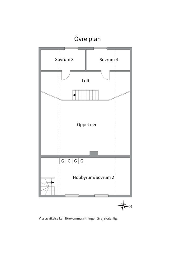 Planlösning från Isätra Gökboet 159, Kommande i Isätra, Sala