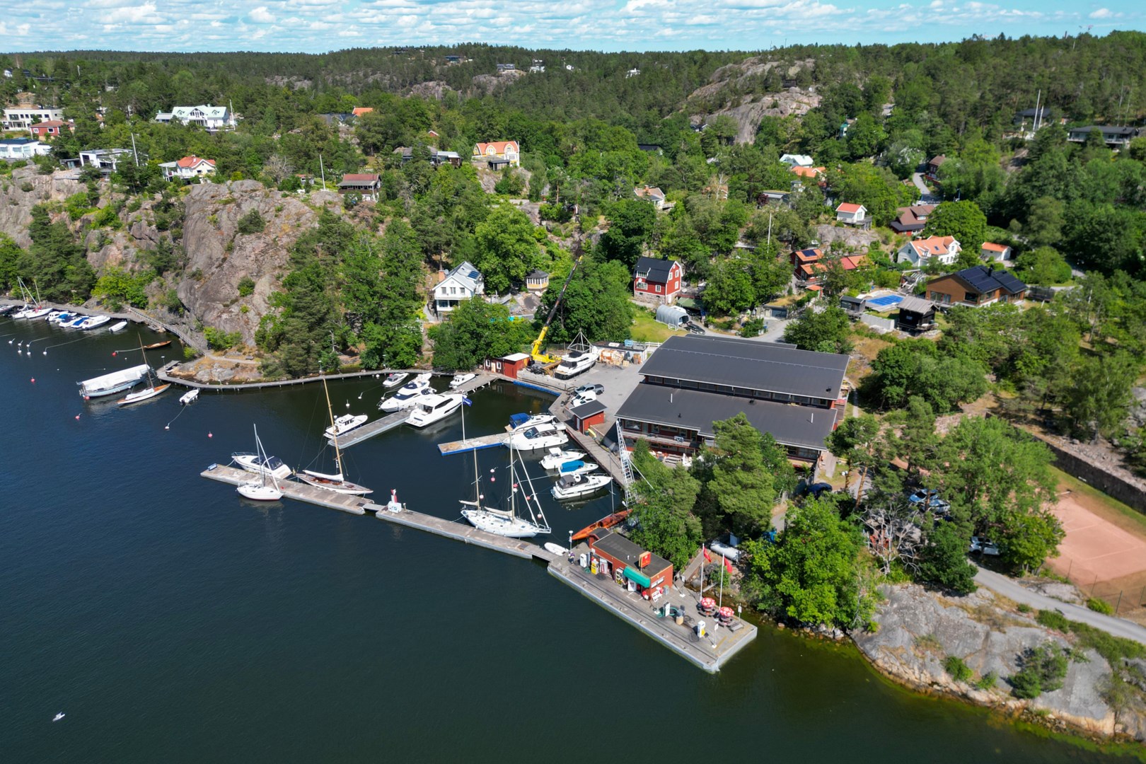 Bostadsbild från Talluddsvägen 74, Till salu i Lilla Björknäs, Nacka
