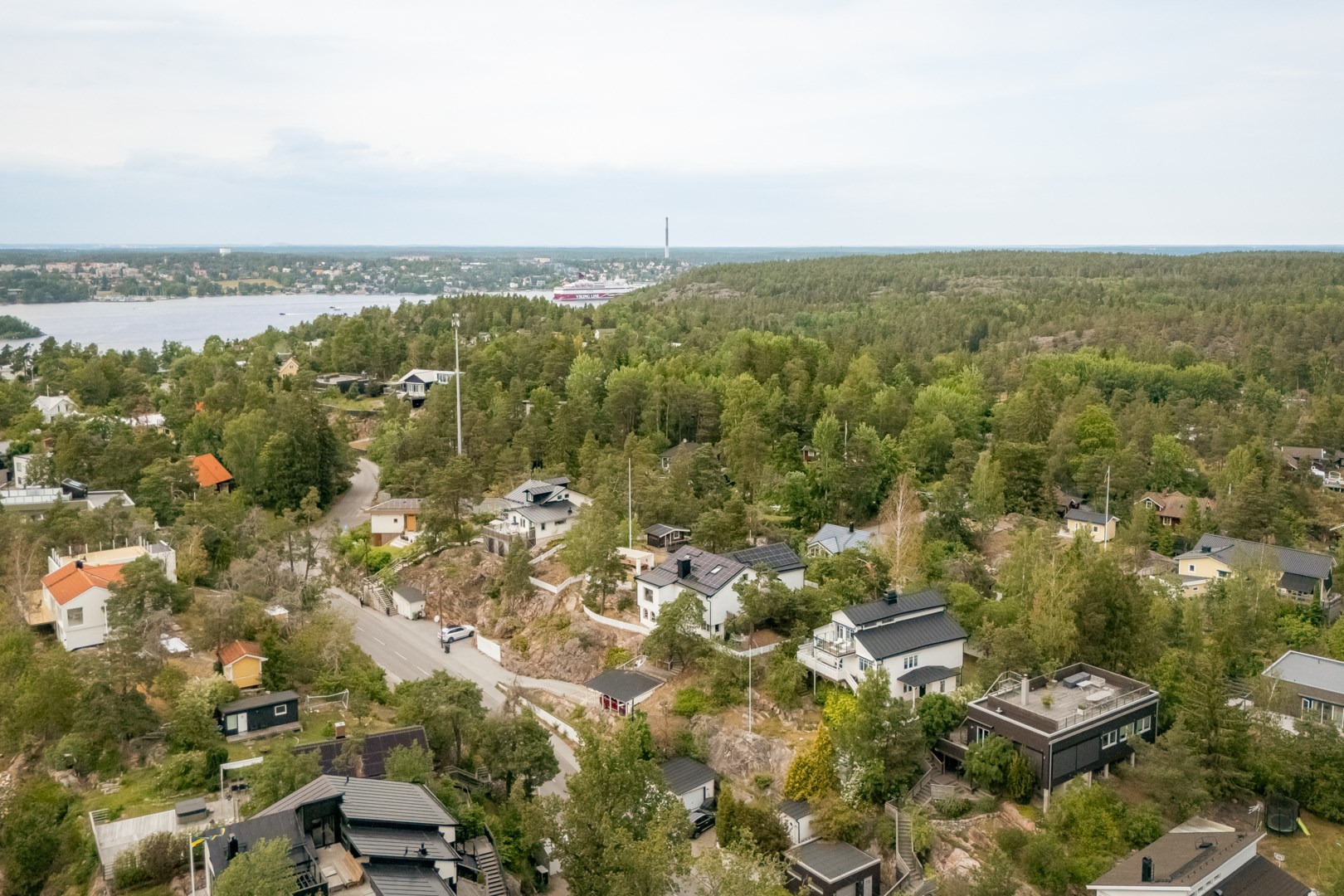 Bostadsbild från Talluddsvägen 74, Till salu i Lilla Björknäs, Nacka